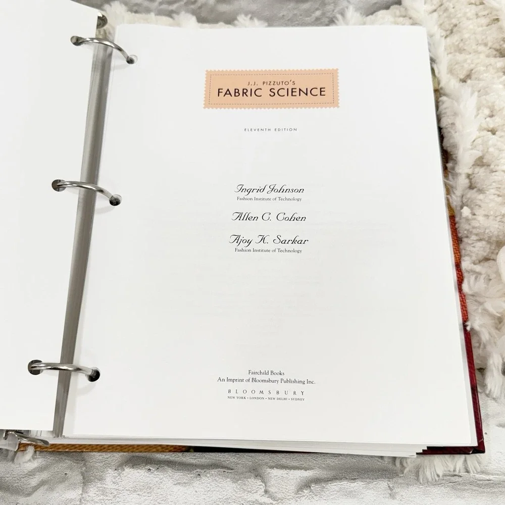 Fabric Science 11th Edition J.J. Pizzulto's Spiral Bound Book Online Access Code